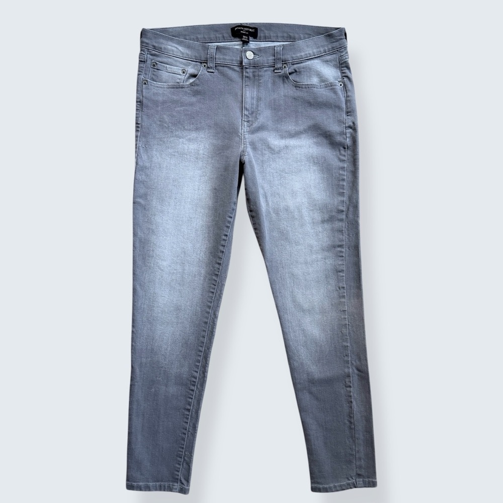 Banana Republic Skinny Ankle Jeans Gray Size 31/12